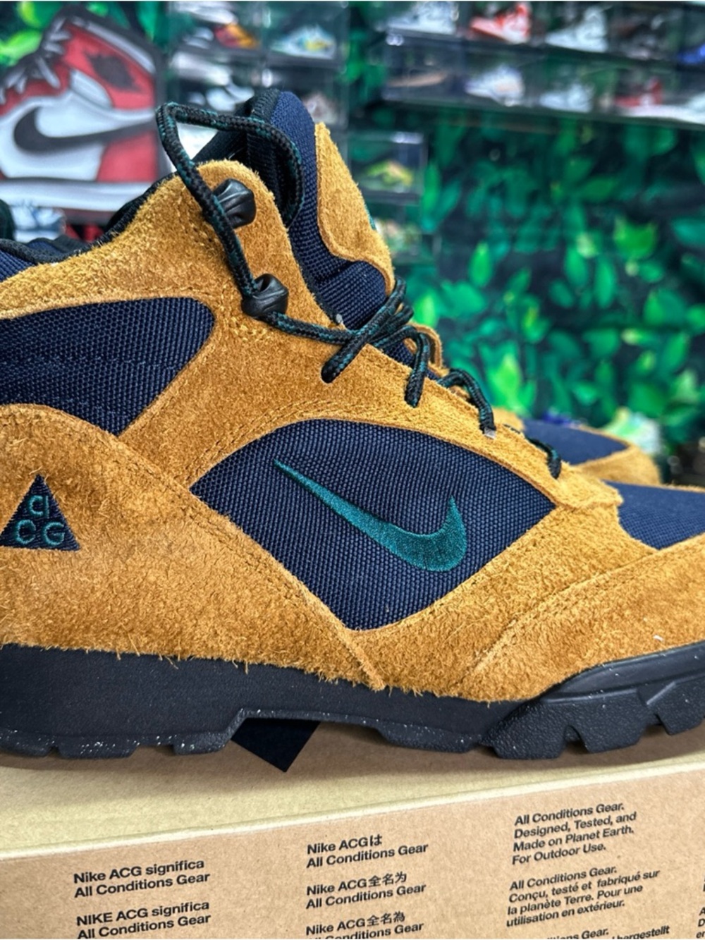 Nike ACG Torre Mid WP Burnt Sienna/Obsidian Size 7M/8.5W  NIB - Picture 2 of 7
